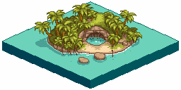 Pixel art island 1
